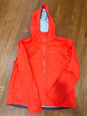 Columbia Men's Omnitech Orange Rain Jacket